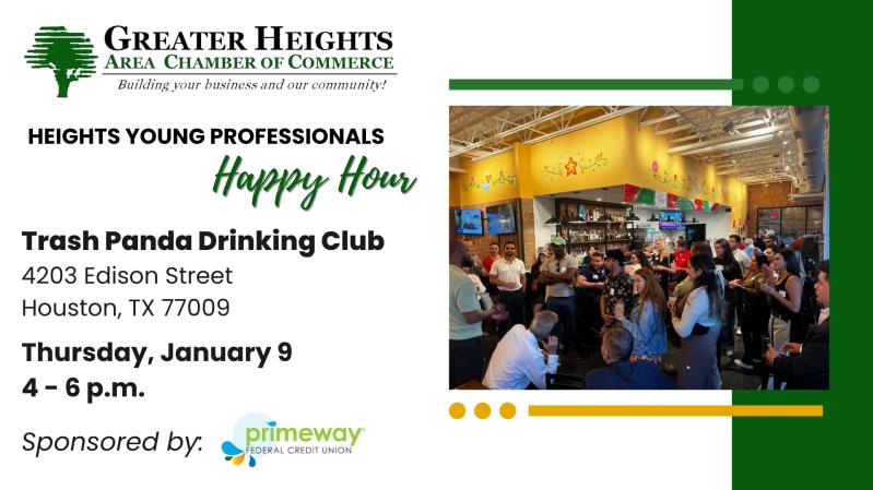 Heights Young Professionals Happy Hour