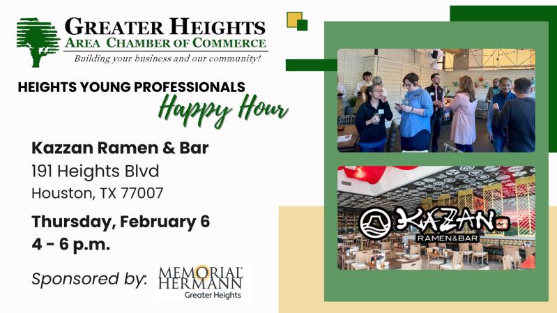 Heights Young Professionals Happy Hour