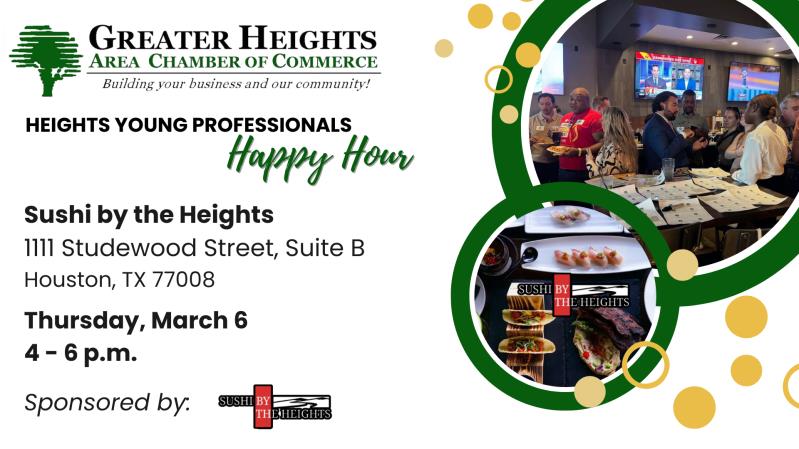 Heights Young Professionals Happy Hour