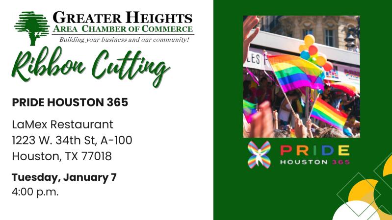 Ribbon Cutting for Pride Houston 365