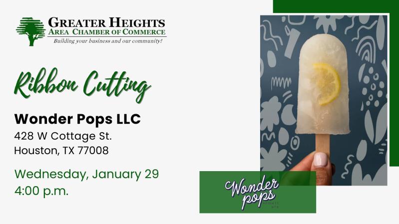 Ribbon Cutting for Wonder Pops