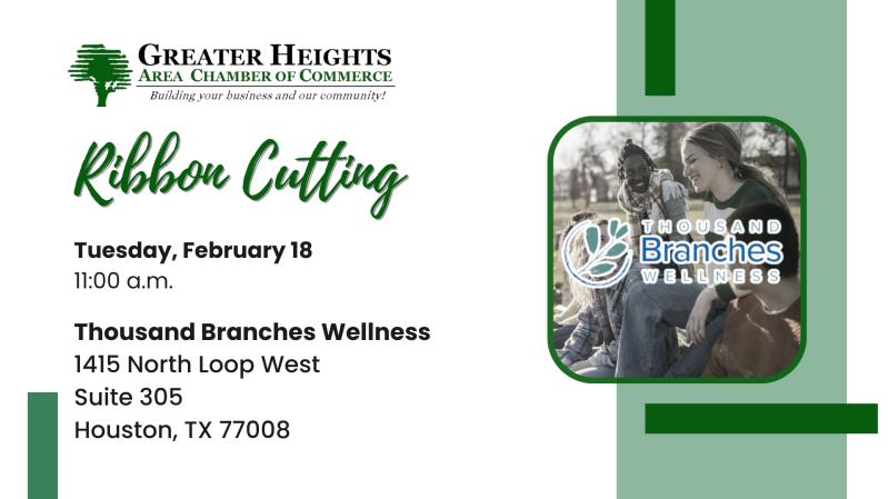 Ribbon Cutting for Thousand Branch Wellness